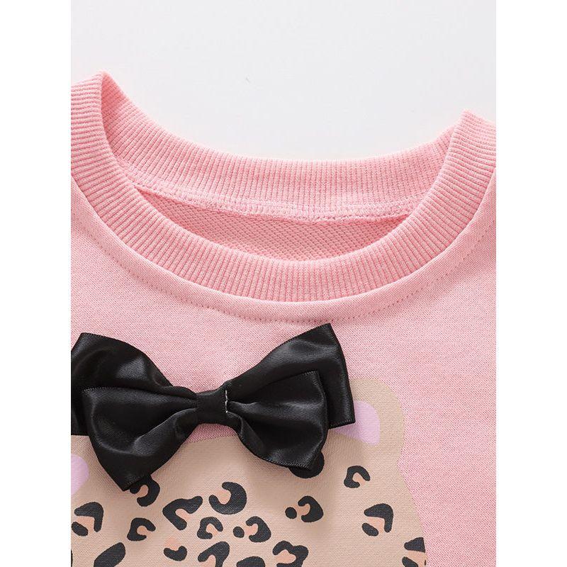 Tops, New Autumn and Winter European and American Style Sweatshirts for Young Children, Stylish Round Neck Casual Long-Sleeve Shirts for Little Girls