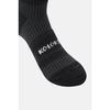 Unisex Hiking Compression Crew Socks QELAX26111BLK