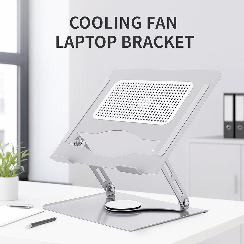 360 ° Rotatable Notebook Cooler Base Stand Foldable Tablet Radiator Bracket  Tablet/Laptop