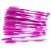 50Pcs Silicone Eyelash Brushes Makeup Tools Eyelash Makeup Brush Spoolers Eyebrow Comb  Girl
