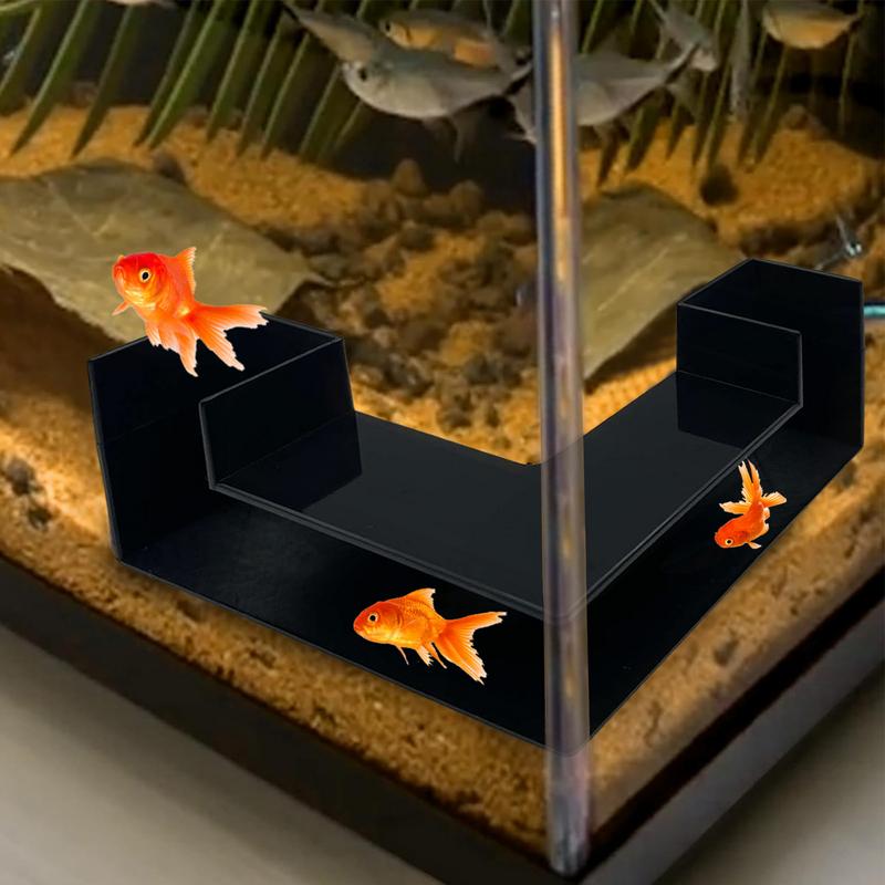 Shrimp Cave Aquarium Tunnel Corner Aquarium Cave Corner Fish Tank Decoration Fish Hideout for Aquarium Decor Fish Cave CN