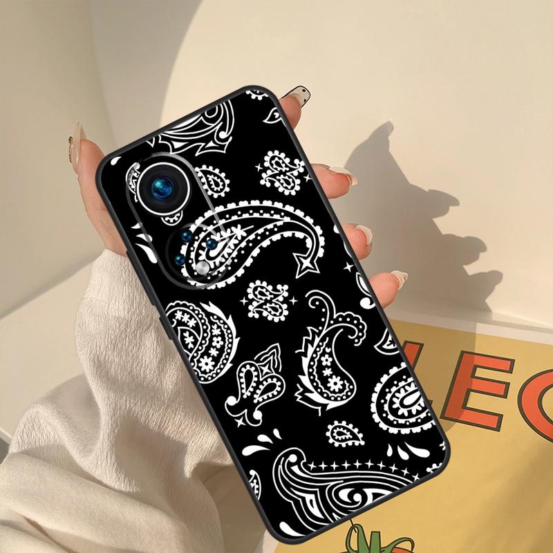 Royal Bandana Paisley Case For Honor Magic 8 Pro 7 6 5 Lite Cover For Honor 200 400 50 70 90 X8a X8b X9a X9b X9c