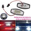 LED License Number Plate Light White For Honda Civic 01-15 Accord 4D 03-17 Odyssey 00-04 Pilot 03-08 Acura MDX RL TSX RDX TL ILX