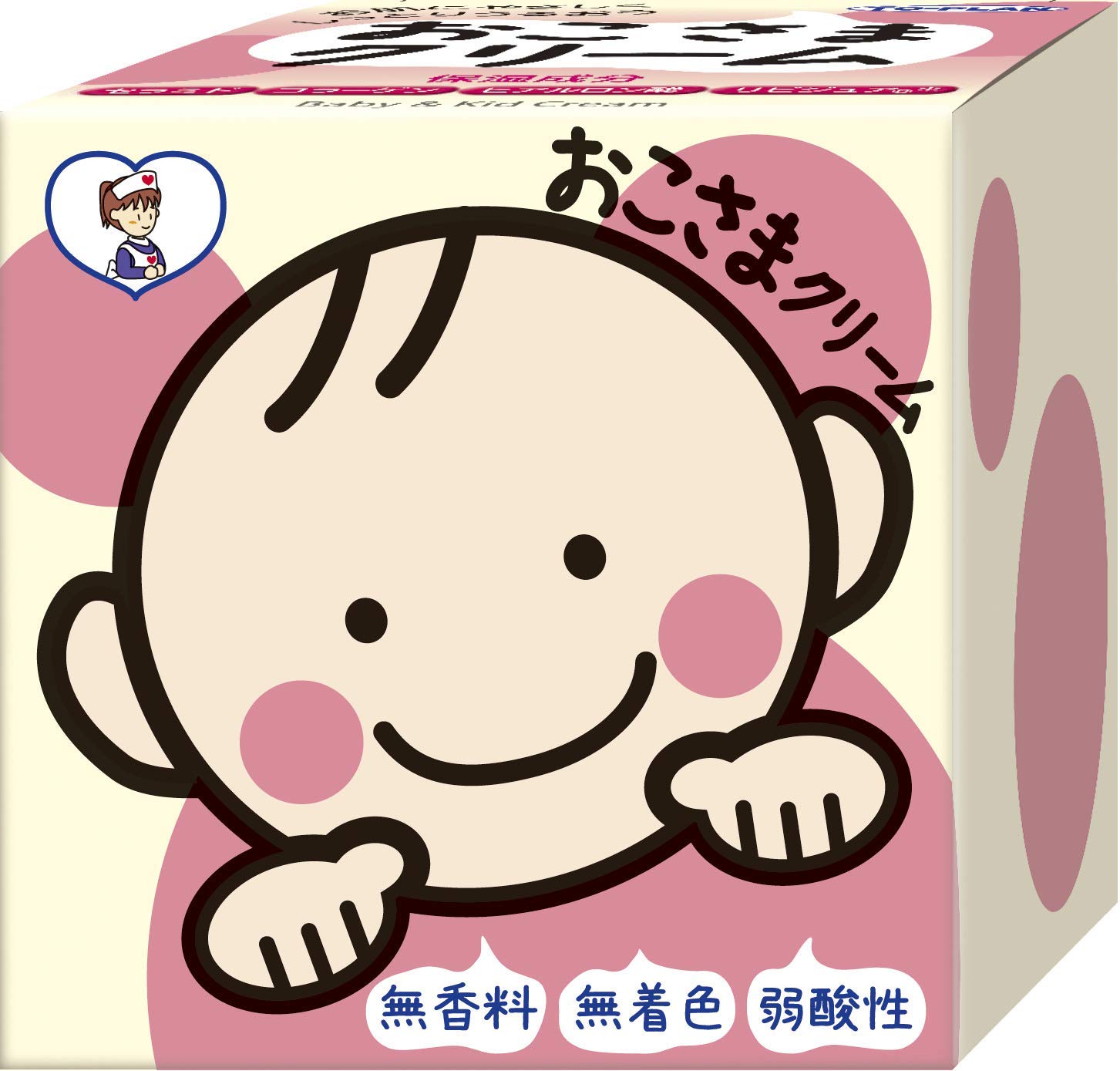 

TO-PLAN Children s Cream 110g, Uncolored, Unscented, Hypoallergenic Cream x 9