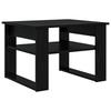 Coffee Table Black Oak Effect 64 X 54 X 44 Cm Engineered Wood