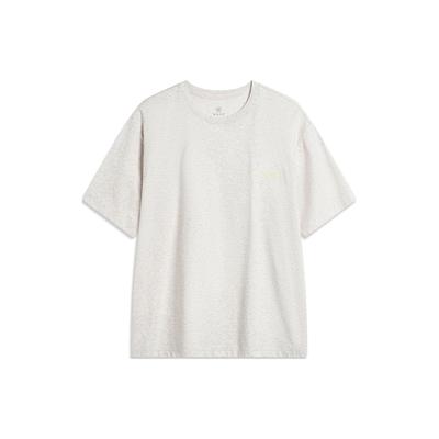 Li Ning T Shirt Men's Heather Gray Tile Gray AHSU363-5