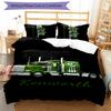 3pcs Kenworth LOGO Pattern Bedding Set Duvet Cover Set Includes Duvet Cover &pillowcases,perfect All Season Bedroom Decoration&gift