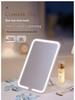 LED Mirror Makeup Bag: Spacious Handbag for Skincare & Cosmetics Storage