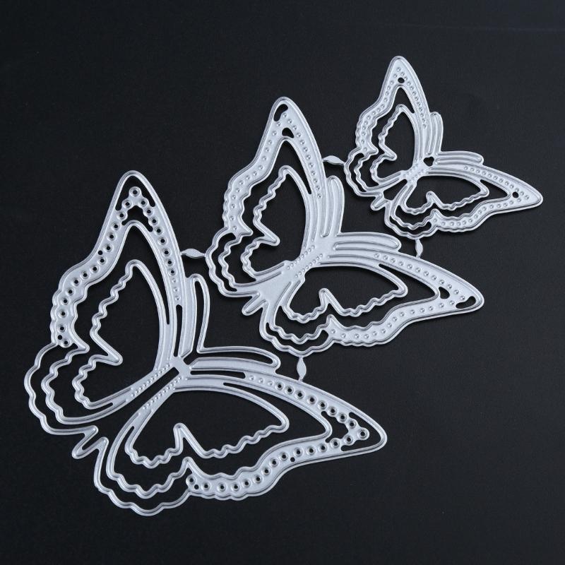 Butterflies Cutting Dies Butterfly Embossing Die Cuts Templates for Card Making Scrapbooking DIY Papercraft Album Crafts China Mainland