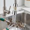 Kitchen Faucet Head Pull Down Sprayer Head Water Filter with 12 Nozzle Adapters High Pressure Sink Sprayer Nozzle