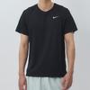 Nike Solid Color Quick-Dry Men's T-Shirt Black