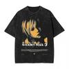 2026 Horror Silent Hill Heavens Night Tricouri cu Imprimeu Spălat Hip Hop Streetwear Unisex Mânecă Scurtă Tricou Supradimensionat