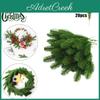 Artificial Plants 20pcs Pine Branch Christmas Garland Diy Xmas Party Decorations