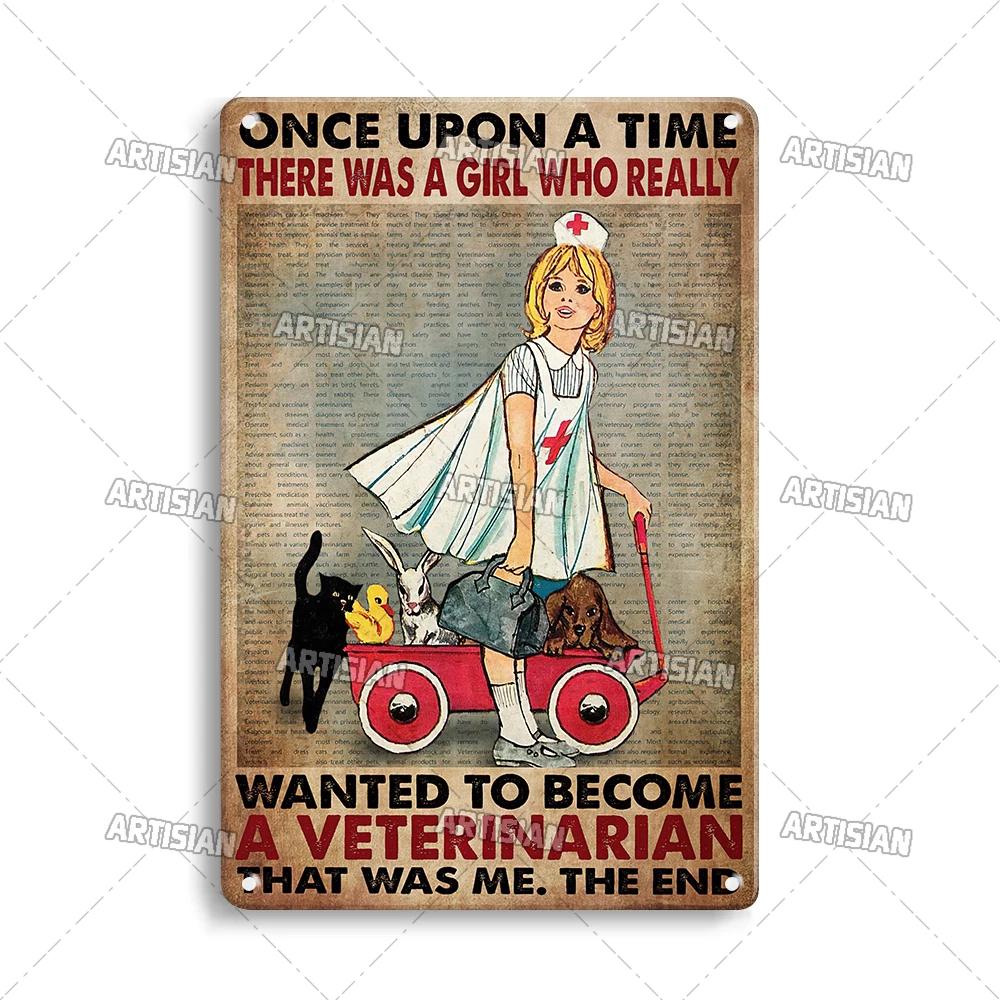 ARTISIAN Потертый Доктор Металлический Плакат Винтажный Металлический Жестяной Знак Мужская Берлога Гараж Стена Декоративная Домашняя Металлическая Табличка Металлическая Вывеска 20x30cm（7.8x11.8inch）