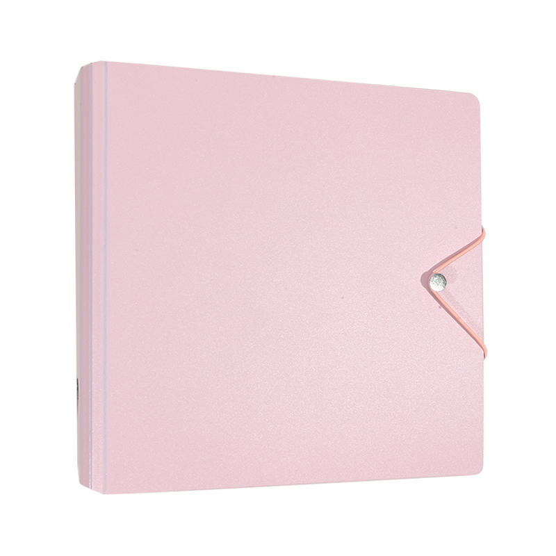 

Kawaii 4 Grid Binder Kpop Photo Card Collect Book Large Capacity Idol Photo Album Photocards Holder Storage Book Stationery розовый