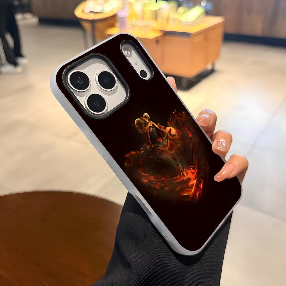 Game D-Dota 2 Phone Case For IPhone 17 Air 16 E 15 14 Plus 13 12 11 Pro Max Jelly 2 In 1 Protective Case