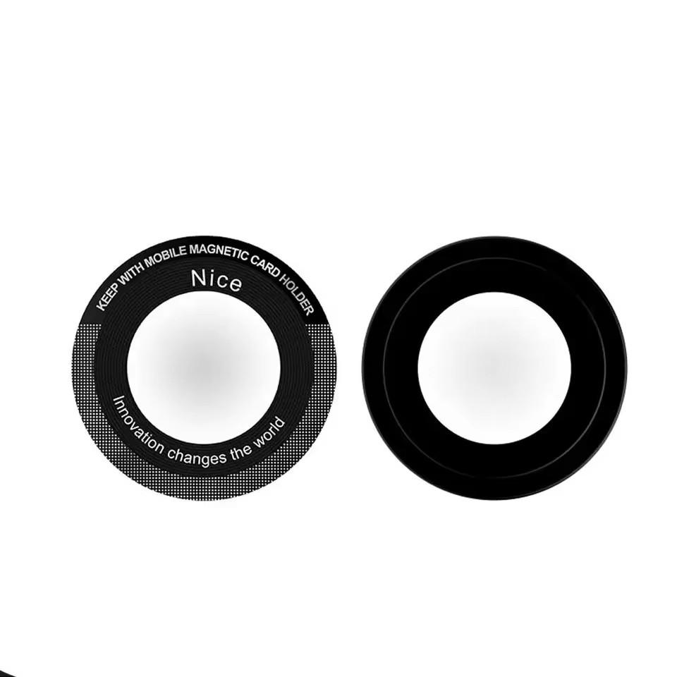 Universeller magnetischer Metallplattenring für kabelloses Magsafe-Ladegerät Eisenblechaufkleber Magnet Autotelefonhalter Mini-Aufkleber