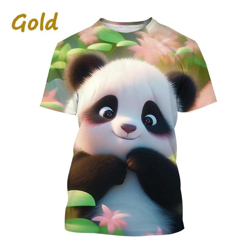 Suvine uus naiste 3D-prindiga T-särk Cartoon Animal Muster T-särk Moodne O-kaelusega lühikeste varrukatega top