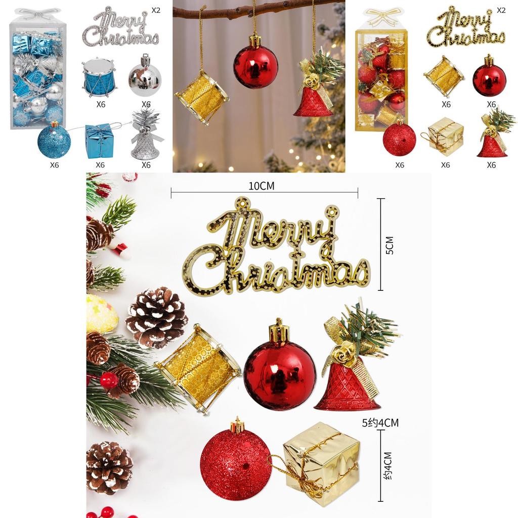 Festliches rotes Schaumstoff-Weihnachtsornament Feiertags-Partydeko Für freudige Feiern