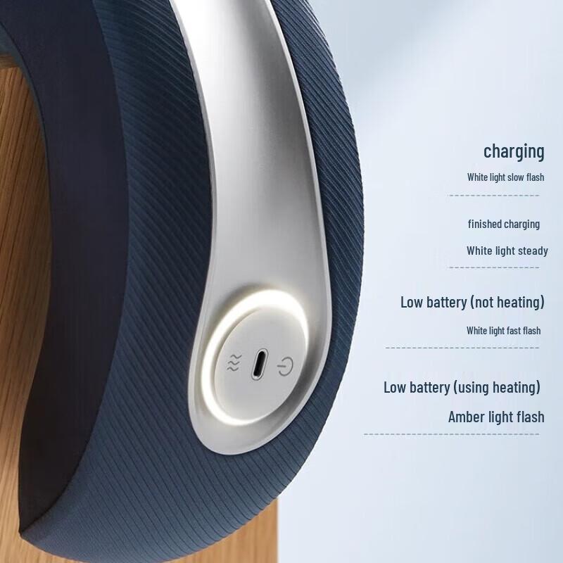 U-shaped Neck and Shoulder Massager with Heat