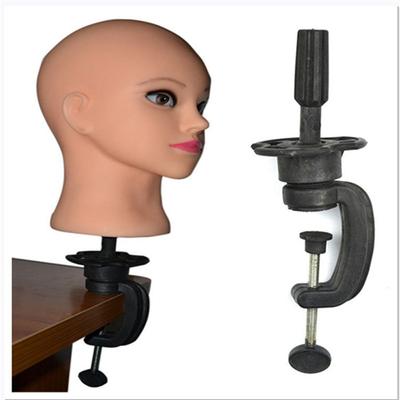 Adjustable Tools Table Clamp Wig Head Stand Wig Head Holder Hair Accessory Wig Stands