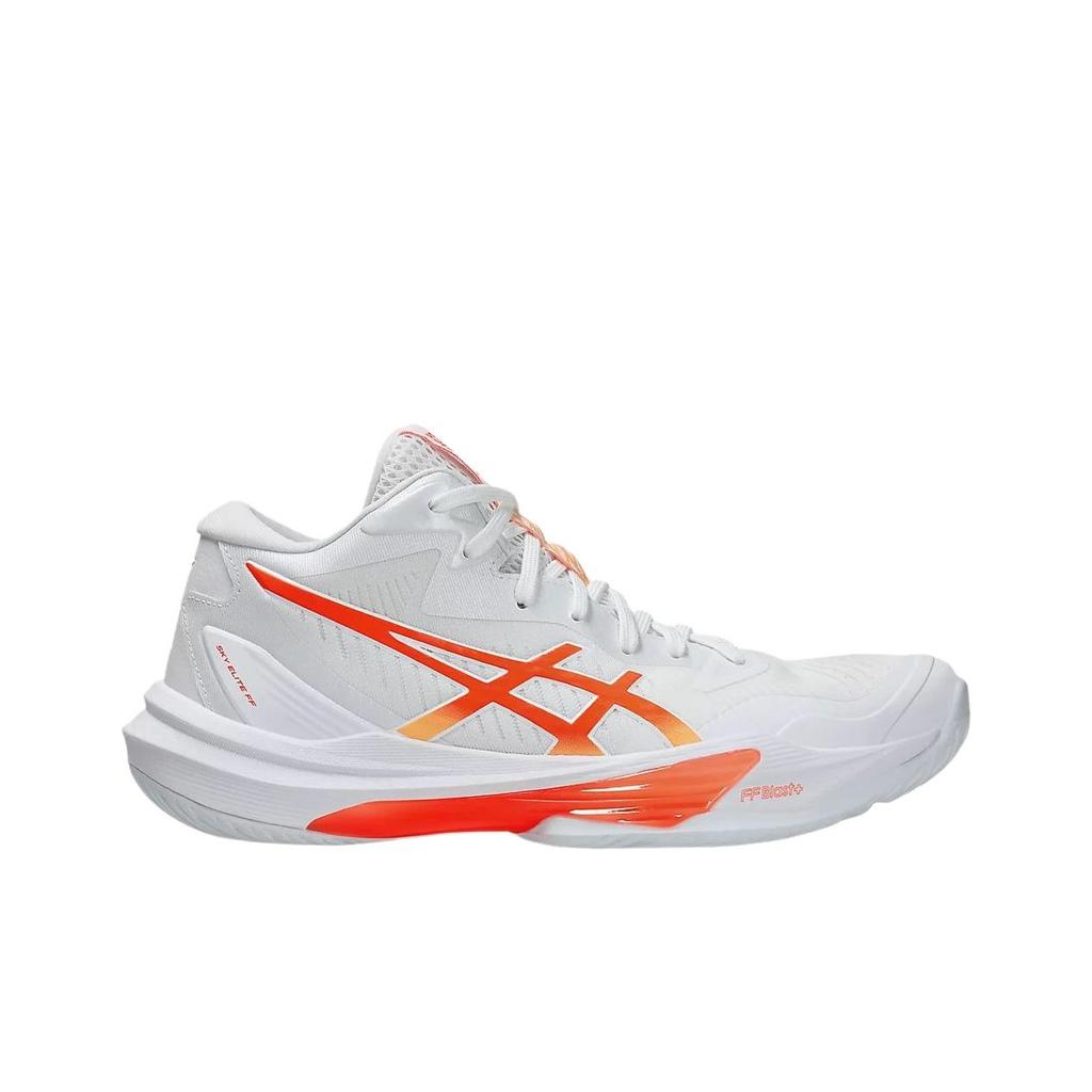 Asics Sky Elite FF MT 3 Comfortable Soft Support Volleyball Shoes Women Shoes White Red 1052A076-104