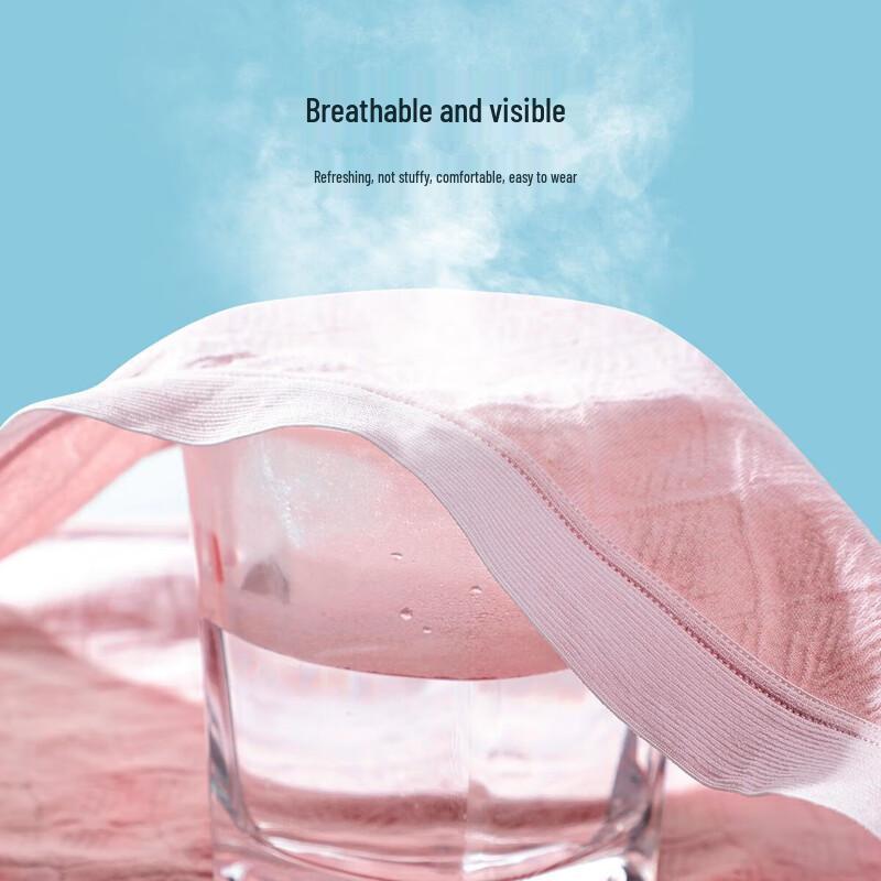 GUJIN Women's Mid-Waist Pure Cotton Briefs