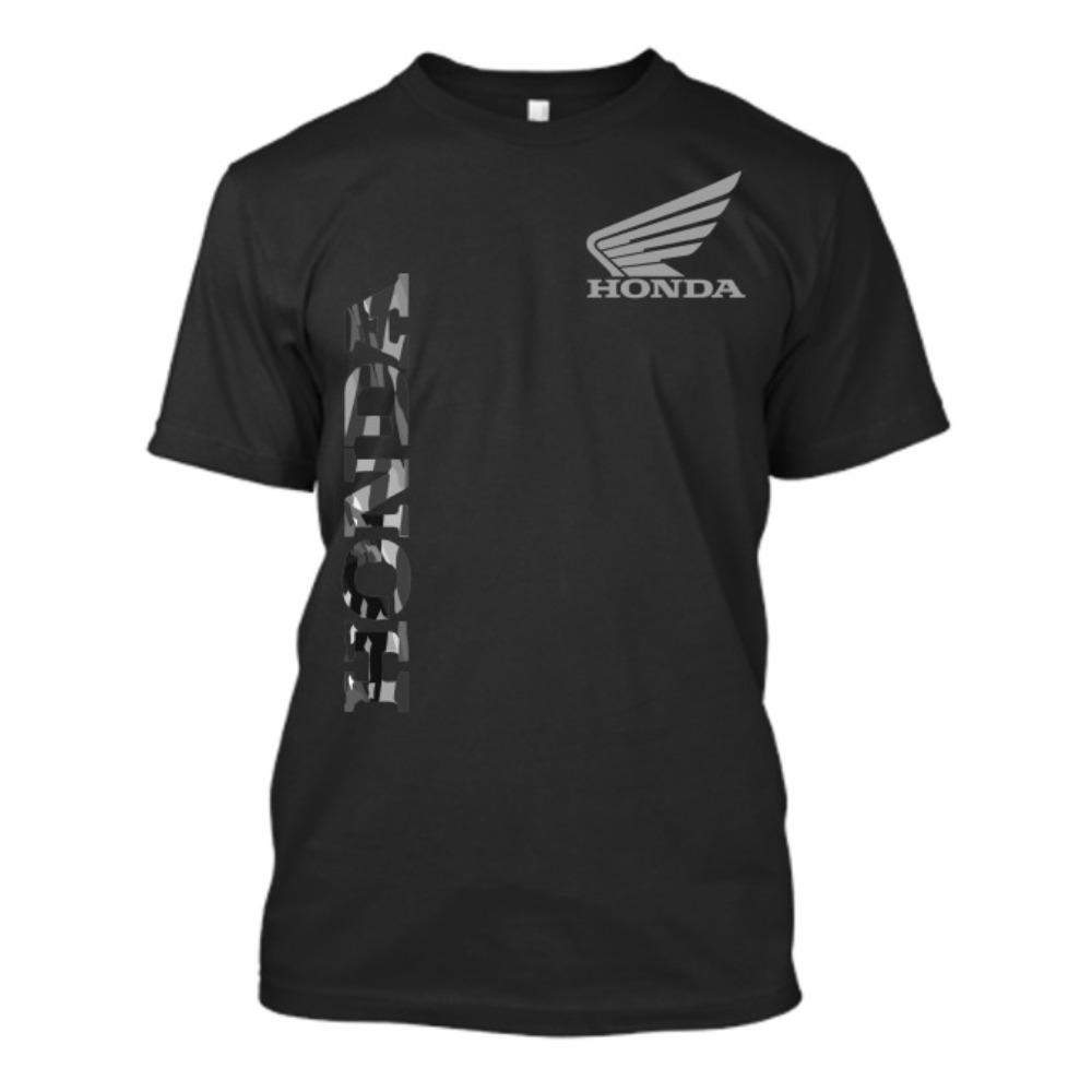 T-shirt Honda Uomo e Donna Estiva Maglietta da Moto Stile Americano Pantaloncini da Corsa a Manica Corta Primavera Nuova Casual Ciclismo Offroad Top