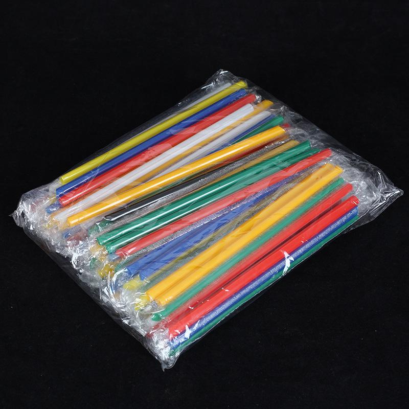 Individually Wrapped Transparent Sharp Tip Boba Straws - Pack of 1