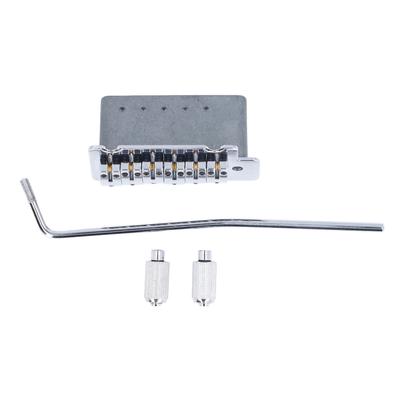 Guitar Tremolo Bridge Zinc Alloy 6 Strings Electric Guitar Tremolo Bridge Replacement for Strat SQ