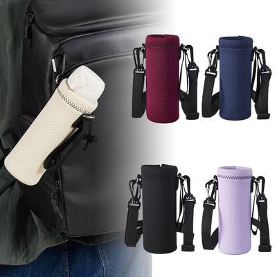 With Straps Water Bottle Cover Portable Cup Sleeve Insulat Bag Bottle Pouch  Camping