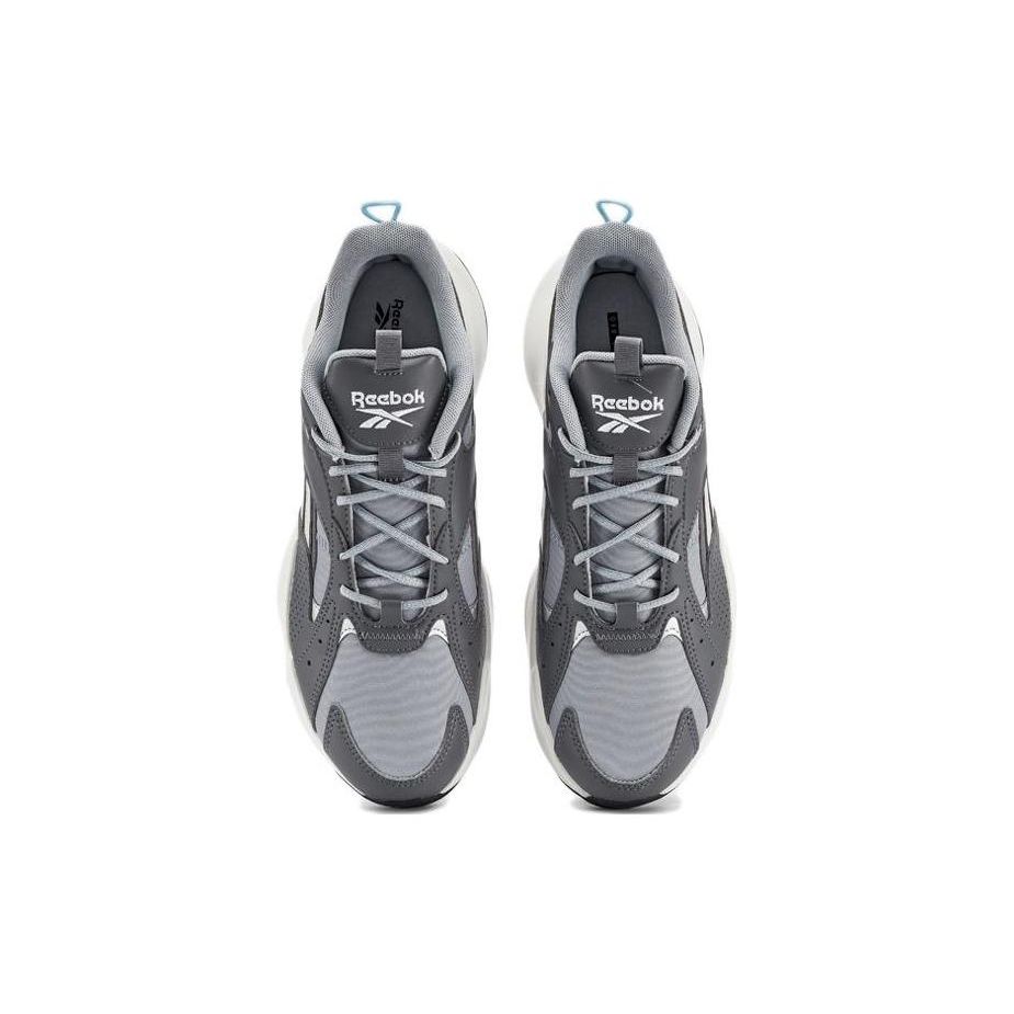 Reebok Turbo Restyle Retro Morandi Leather Low-Top Casual Running Shoes Unisex Sneaker Black White Gray GZ2396