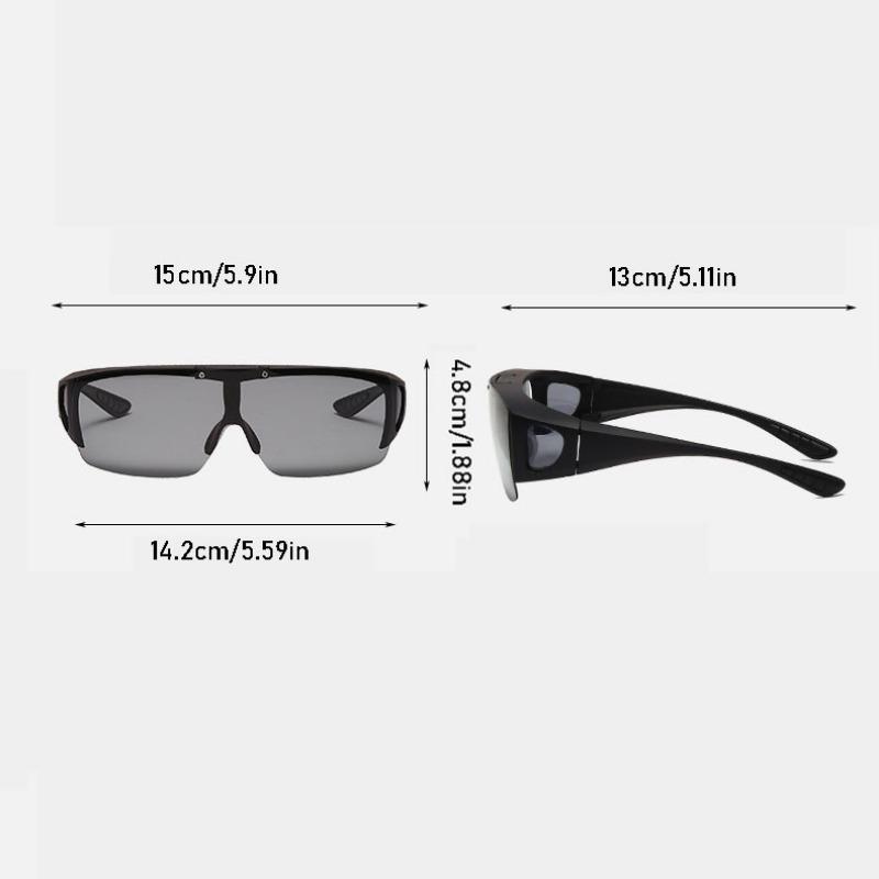 Classic Flip Up Polarized Sunglasses Men Photochromic Fishing Driving Sun Glasses Night Vision Driving Sport Eyewear UV400