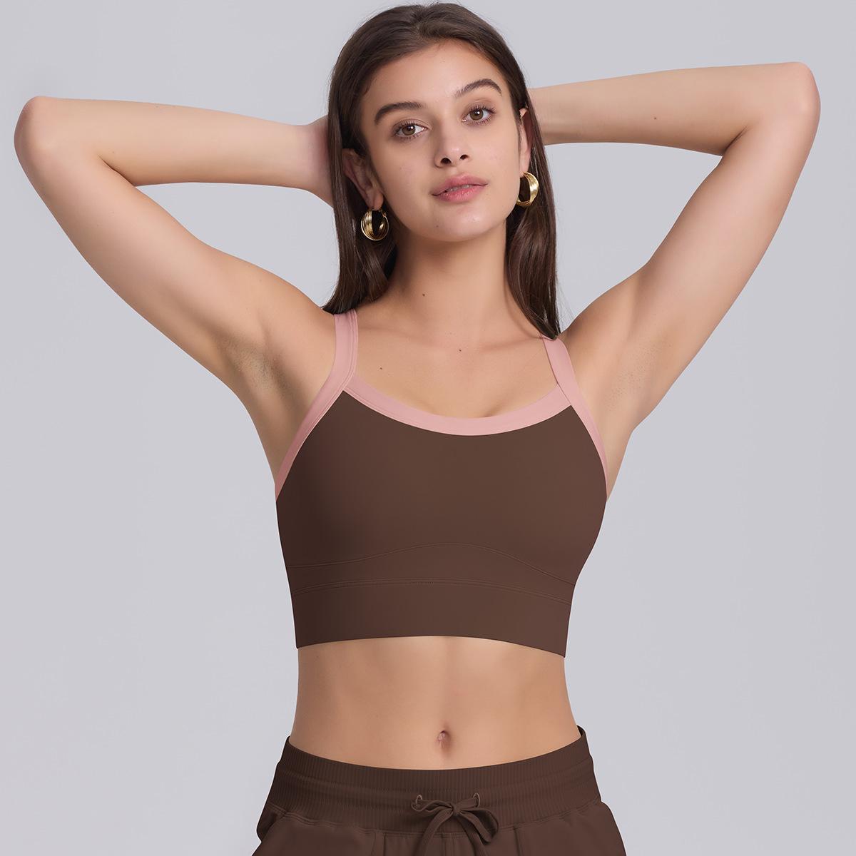 Подходящие по цвету обтягивающие свободные спортивные трусы Push-up для бега — фото 13