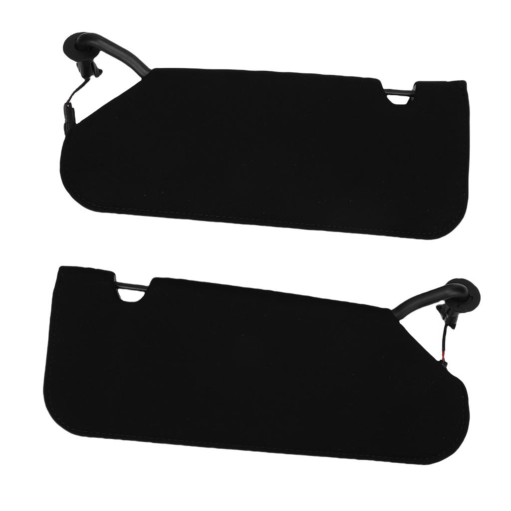 2 Stück Auto Sonnenblende mit Spiegel 23142245 Rechte Beifahrerseite Linke Fahrerseite Sonnenblende Schminkspiegel Sonnenschutz