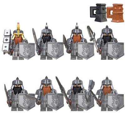 KT1040 Medieval Soldier Warrior Warrior Building Blocks Παιδικά παιχνίδια