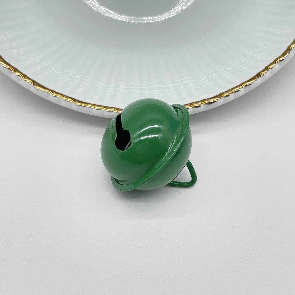 22mm Candy Color Bells for DIY Jewelry & Keyring Gifts - Metal Baked Paint Christmas Accessories