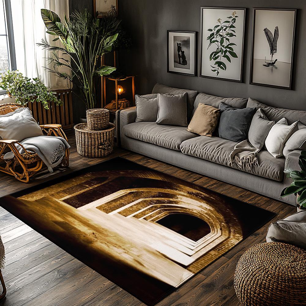 

Tuniu Archway Rug NonSlip Home Living Room Carpet for Bedroom Kitchen Floor Mat Decorative Area Rug 50x80cm