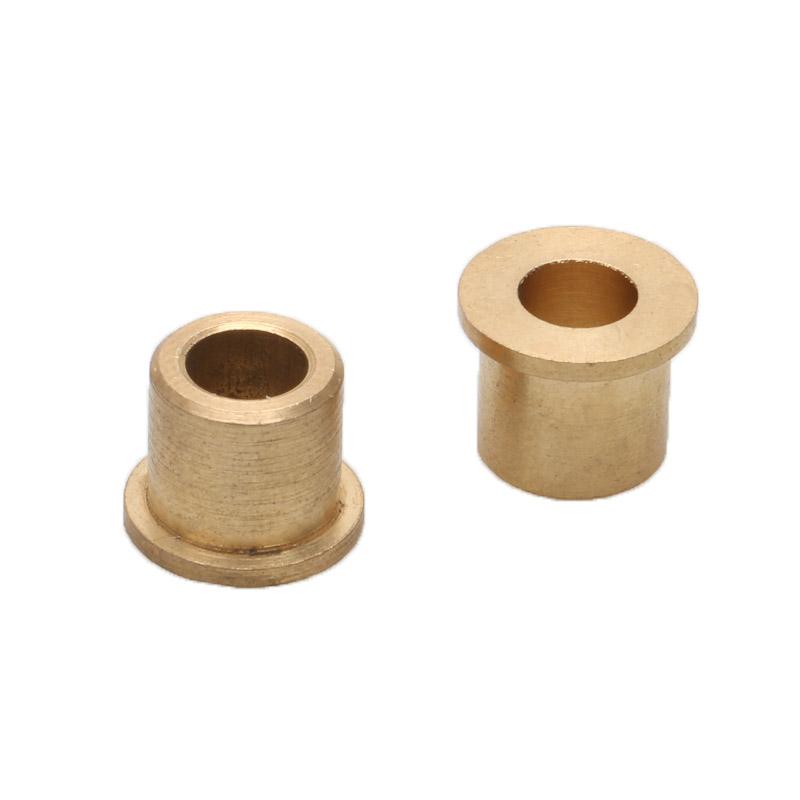 10PCS Mini Brass Bushing Shaft 2mm 3mm 4mm 5mm Rudder Flange Shafting Sleeve Bearing for RC Bait Boat DIY Model Accessories