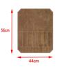 Vintage Portable Chef Tools Storage Bag Waterproof 7 Slots Chef Tools Carrier Minimalist Roll-Up Design Roll Bag