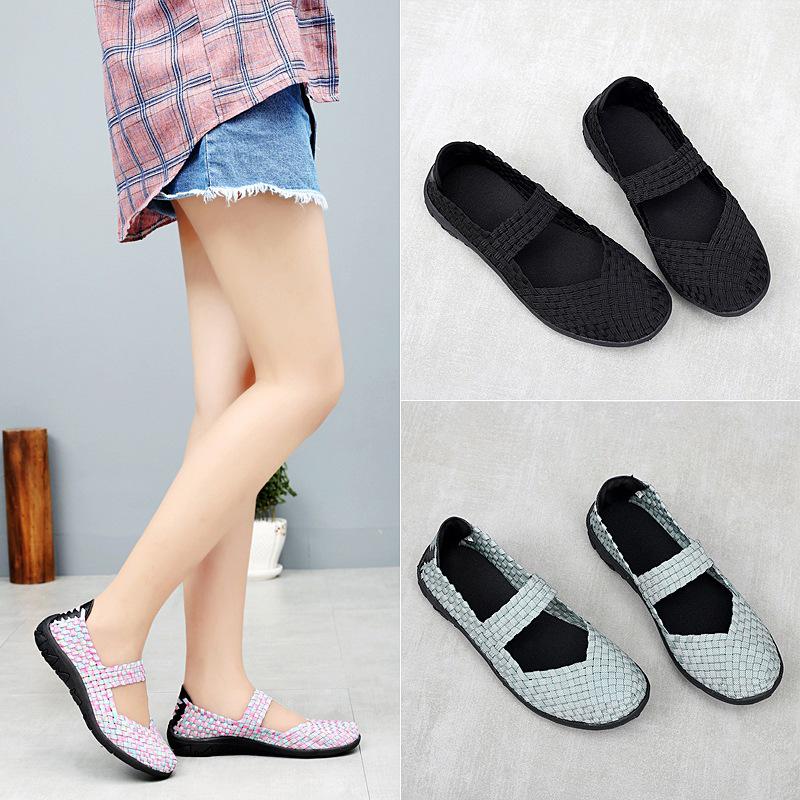 Women's Breathable Woven Sports Flats - Spring/Summer 2020 Collection