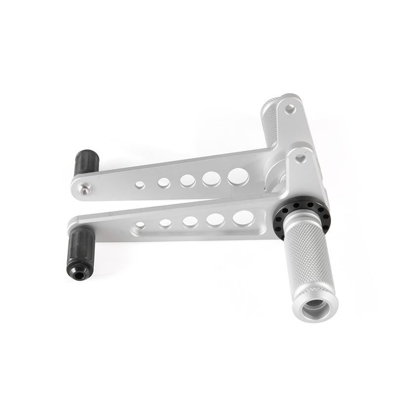 Universal Cafe Racer Footrest Pegs Foot Peg Pedal Vintage Motorcycle Rear Sets Accessories