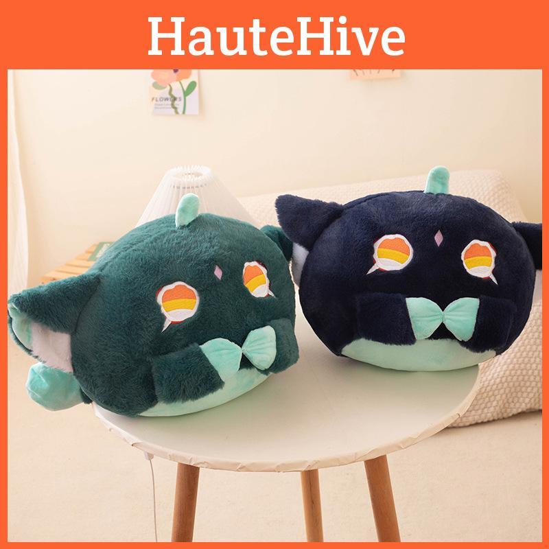 Genshin Xiao Impact Cat Plush Toy Animal Stuffed Doll Game Decoration Gifts