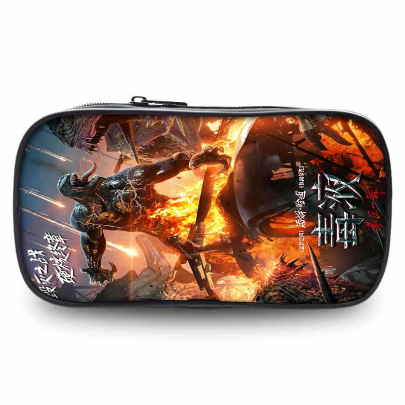Venom The Last Dance Large Capacity Oxford Material Pencil Pouch Perfect For School And Everyday Use