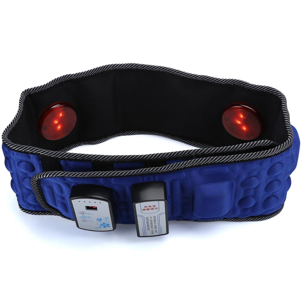Wireless Charging Waist Massager Lumbar Vibration with Heating Waist Supporter