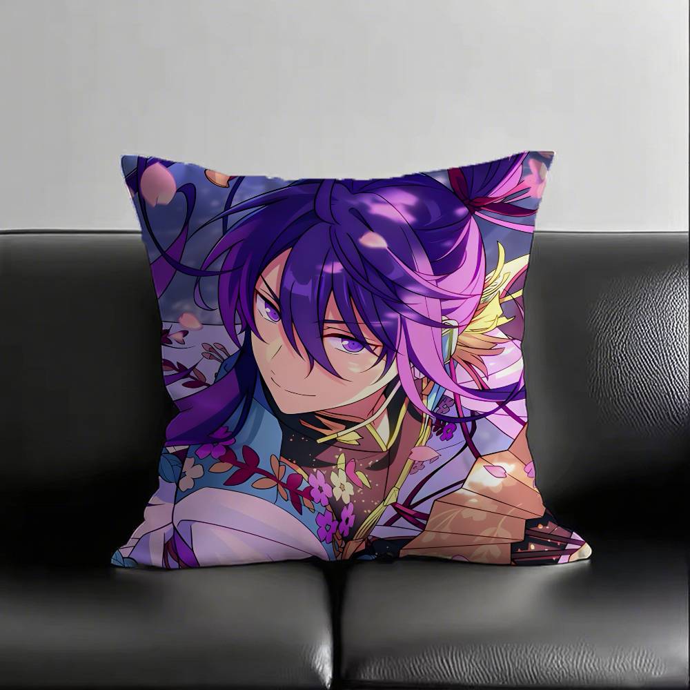 1pc Souma Kanzaki Pillow Case Fashion Square Pillowcase Bedroom Sofa Room Ins Decoration Leisure