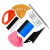 Vehicle Window Tinting Tools Set Felt Squeegee Hard Scraper Car Wrapping Film Installation Kit Auto Accessories