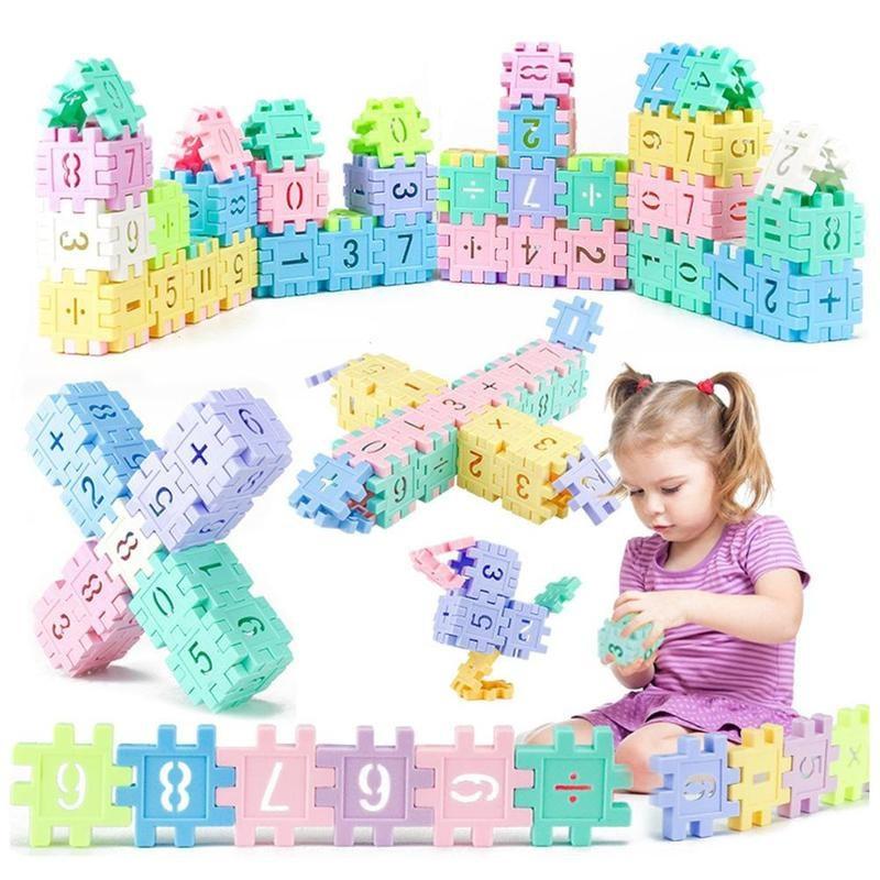 

Play Puzzle Educational Building Blocks Bricks Toys-Digital Square
