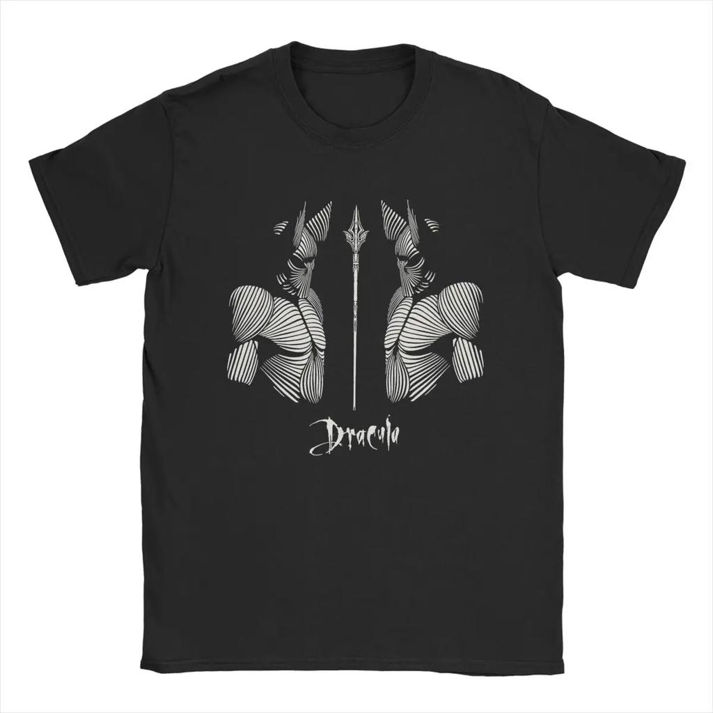 Men T-Shirt Vlad Dracula Bram Stoker Humorous 100% Cotton Tees Short Sleeve T Shirt Round Collar Clothes Summer