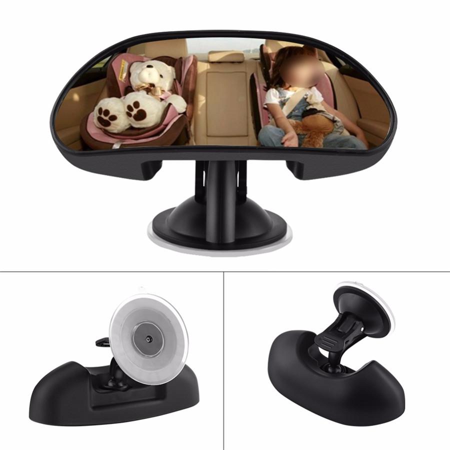 1Pc Adjustable Car Baby Child Back Seat Rear View Safety Mirror With Suction Cup